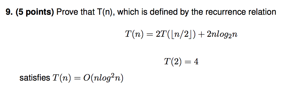 The following question is about Computer Algorithms. Please solve it correctly. By