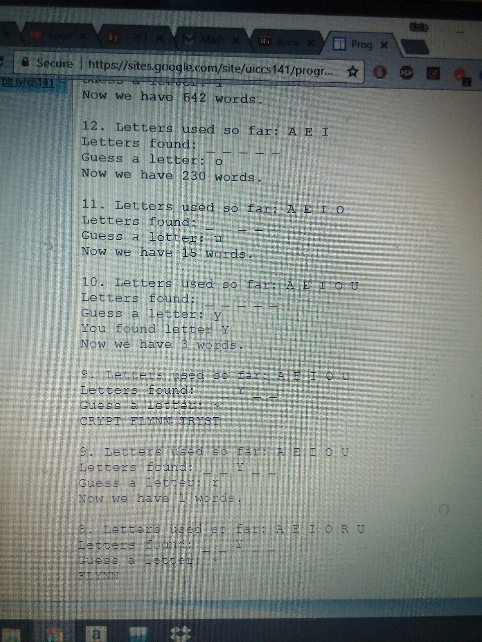 Hangman & Sylabus ule nte zza ckboard ss Notes al Reference ference