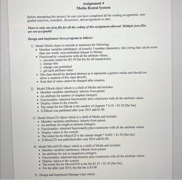  write the code please 1) Model Media object to include at