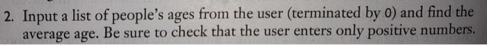  Please use RAPTOR to create the program 2. Input a list