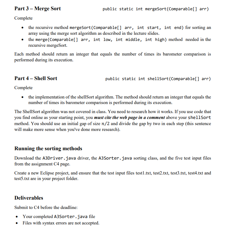 Date: 2017-10-06 // Description: Simple test driver for CSCI 225 Assignment #3