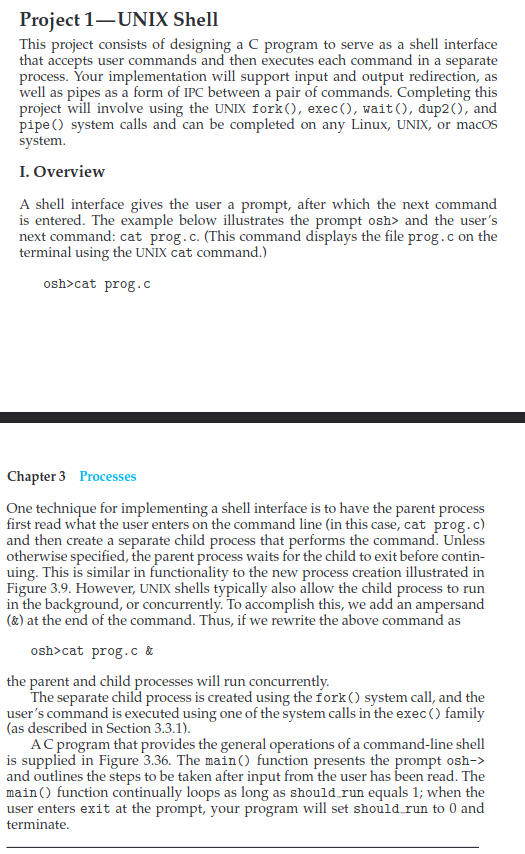 Need help with IV. Redirecting input and output part , I have