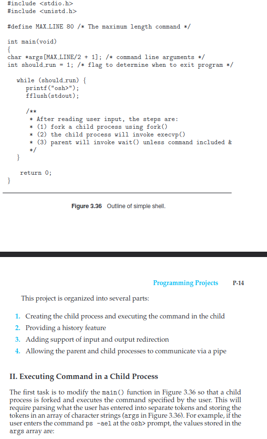 this so far : #include #include #include #include #include #define MAX_LINE 80