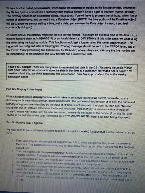 you will be reading data from a file located on the internet.