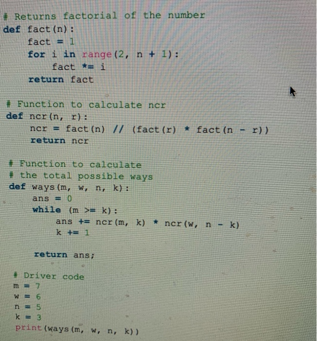 pseudocode! I understand the math part but am stuck on how to
