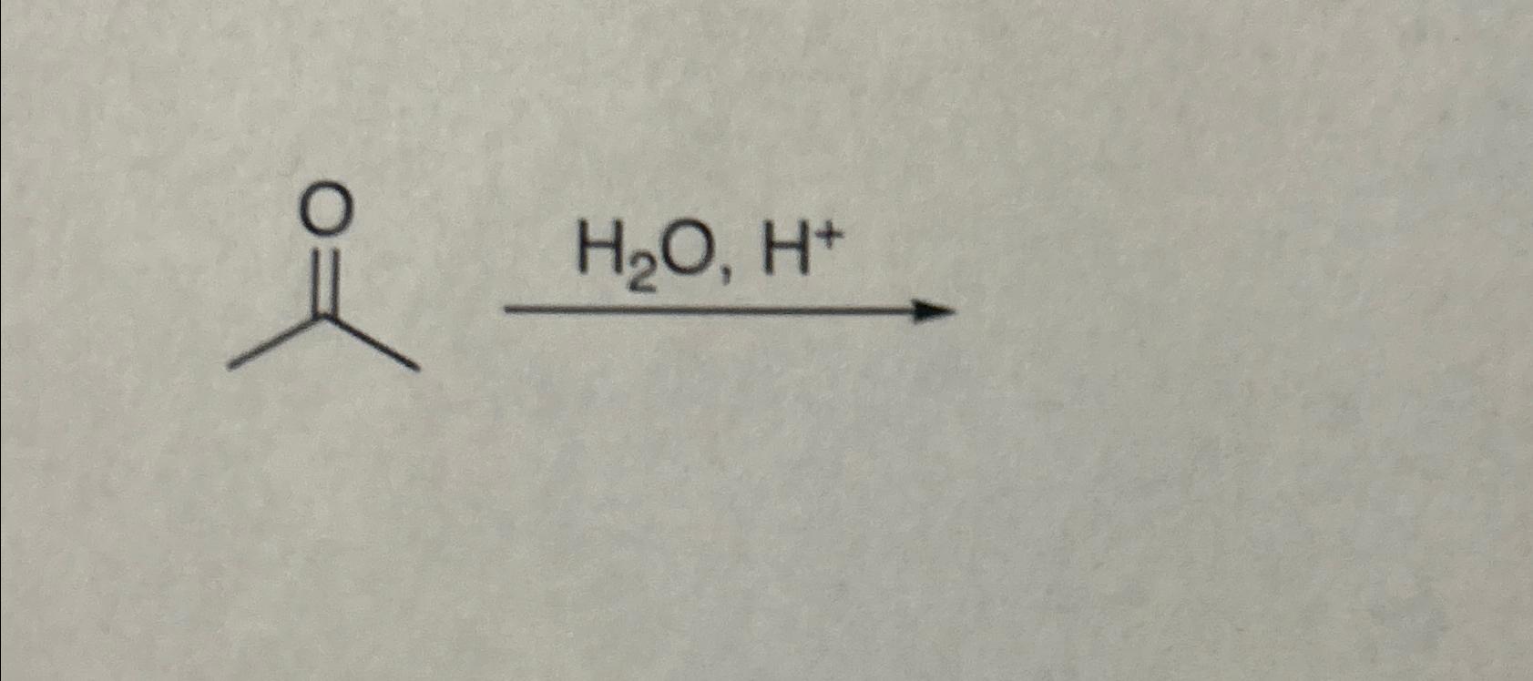  Hydrate under acidic conditions 