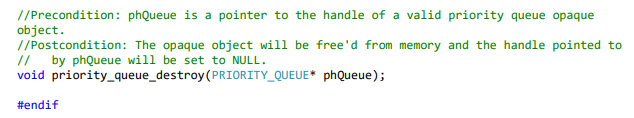 file, priority_queue.h. Turn in your priority_queue.c file and a suitable main program,