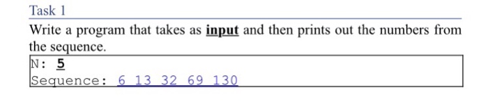  In C# Write a program that takes as input and then