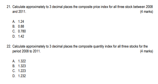 18 through to 22. The data in Figure 2 below has to