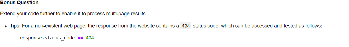 # starter code import requests from bs4 import BeautifulSoup import pandas as