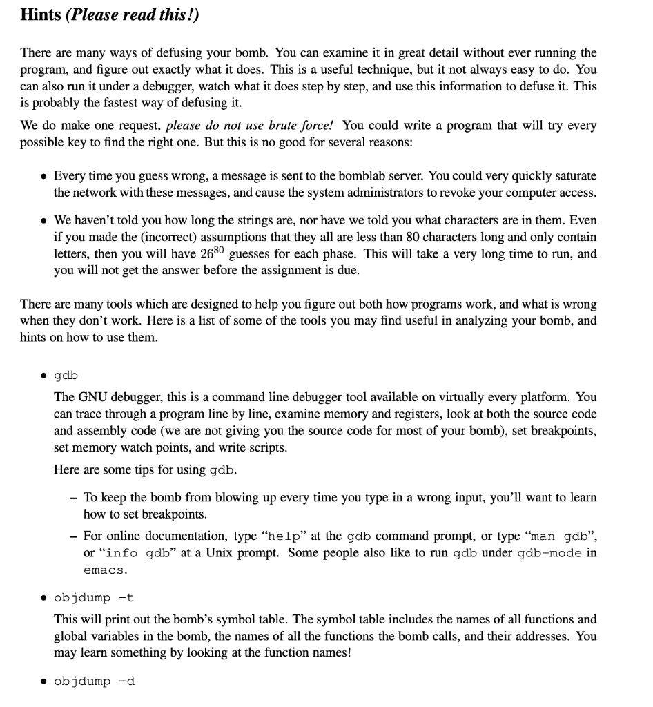 below: #include #include #include "support.h" #include "phases.h" /* * Note to self: