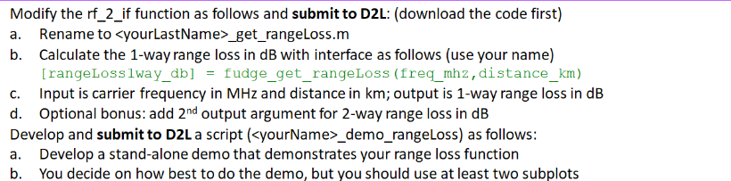 Please Write the SCRIPT please following these instructions the function is function