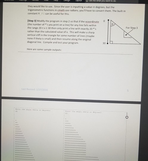 in 3 parts. [Step 1] A right triangle could be drawn using