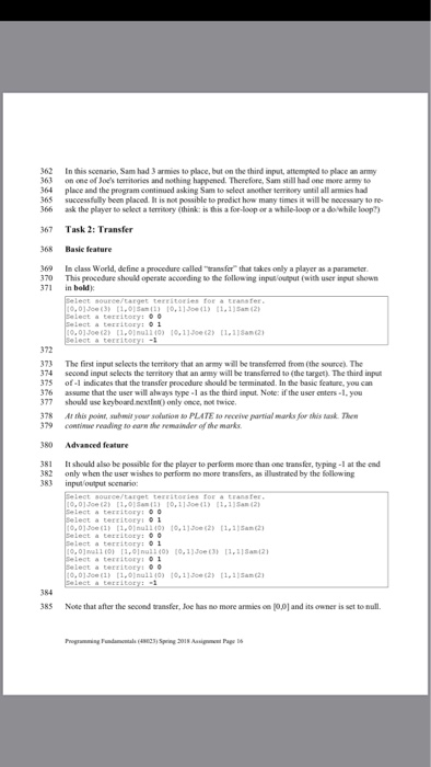 static void main(String[] args) { World world = new World(); world.run(); }