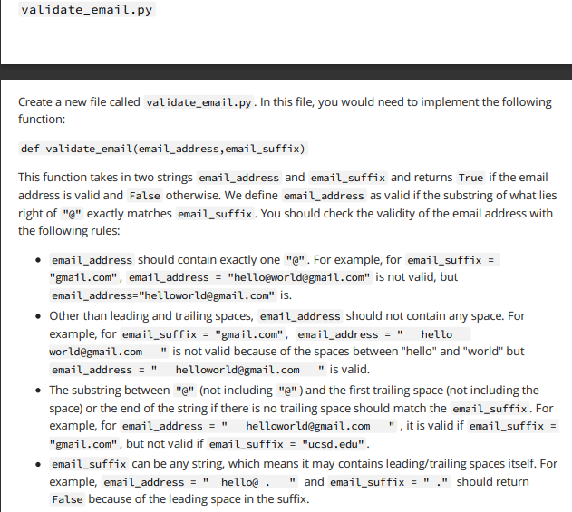  Allowed Functions list functions: append() string functions: strip() , split() other