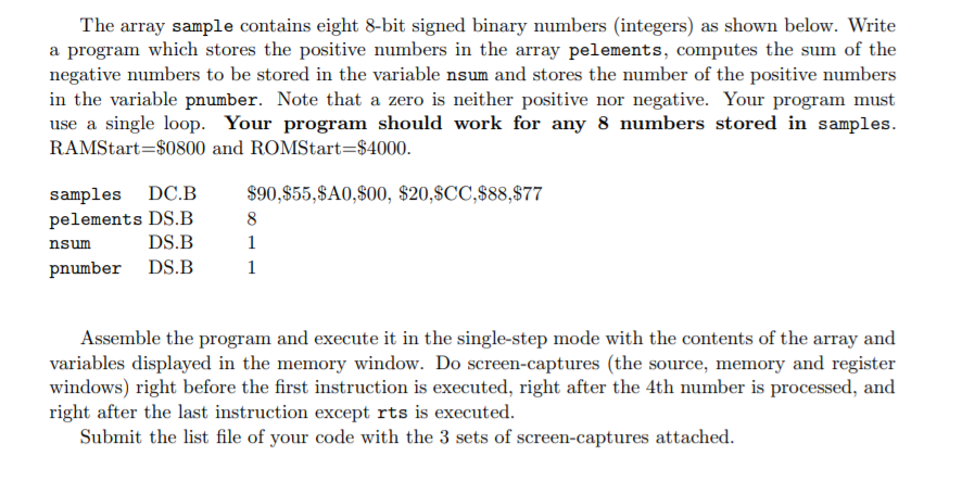 Can someone please help me with this problem? We are using CodeWarrior