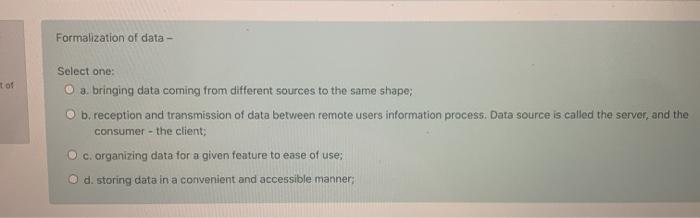 Complex eliminating duplicate and unused data, classification and management of information Decision