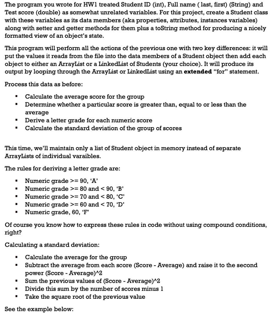 this is hw1 code: import java.io.File; import java.io.FileNotFoundException; import java.util.ArrayList; import