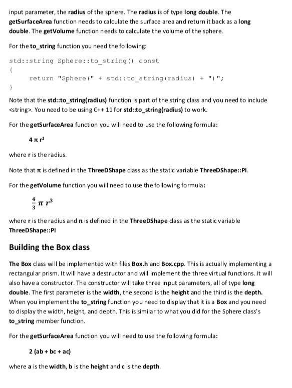 need to code this in C++. Please help. URGENT Part 2 and