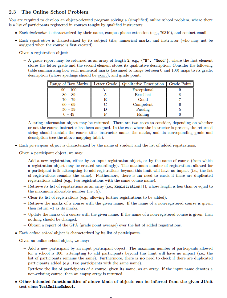 please do it in java, no sort of any use of java