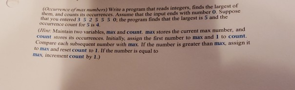  write the program with C++ thern ofma numbers) Write a program