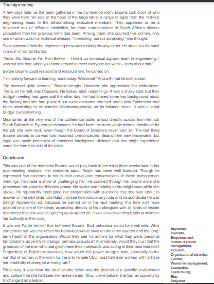 Tuninterrupted, as their new CEO strode across the open plan office into