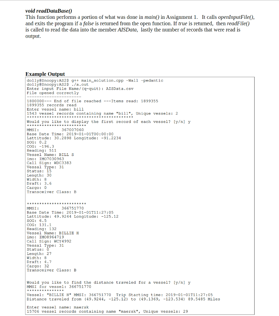 // 4 double cog; // 5 double heading; // 6 string vesselName;