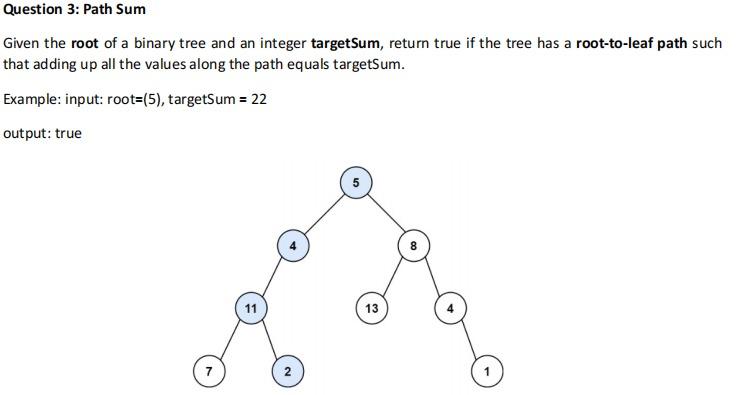 use JAVA Given the root of a binary tree and an integer