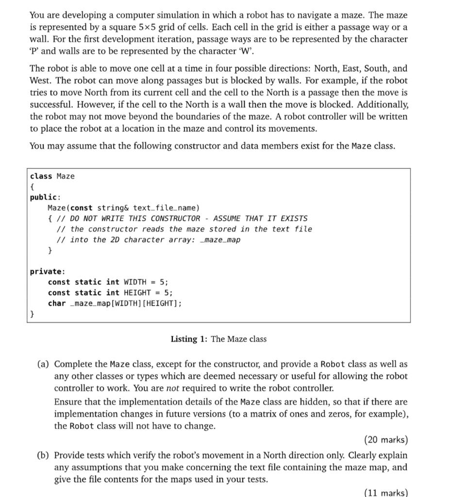 please assist using c++ You are developing a computer simulation in which