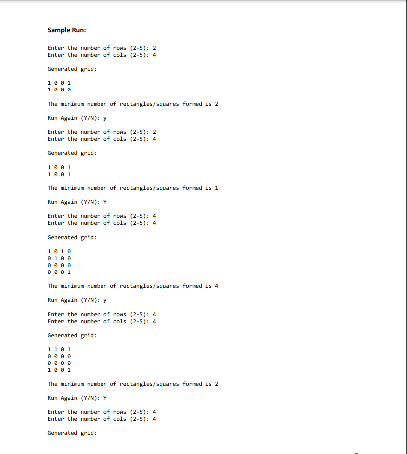for additional grading/submission information. Partial credit will be given. (10 points each)