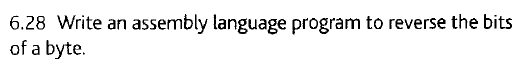 Using Assembly language Easyk68 6.28 Write an assembly language program to