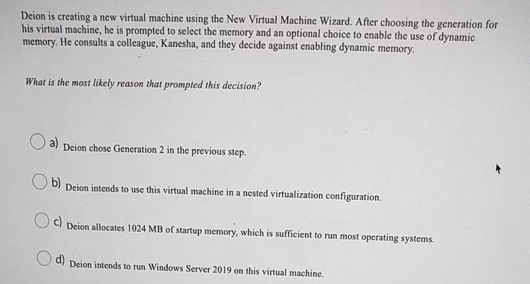 did Gyaltsen most likely complete? a) She enabled replication on SERVERX. b)