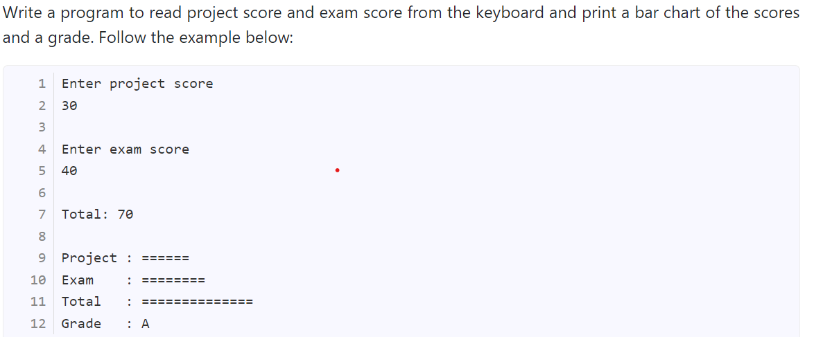 Pls write the combined code as per above output and rules