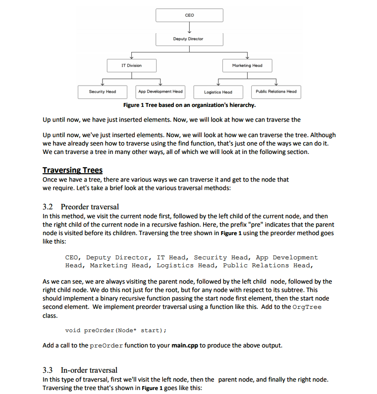Let's get started: 1. First, create the file Tree.h and Tree.cpp and