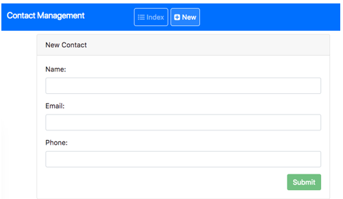 instead of buttons for the like and delete action. Requirements You can