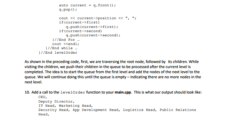 and destructor. #include #include 2. For simplicity, we will assume that any