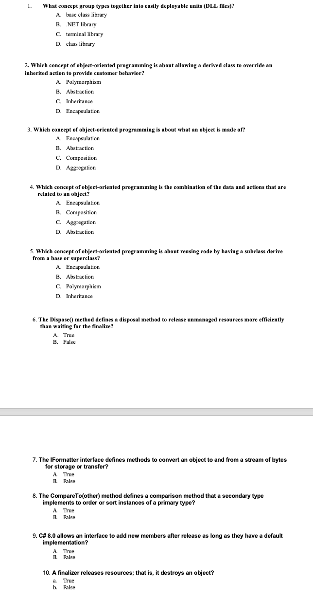  What concept group types together into easily deployable units (DLL files)?