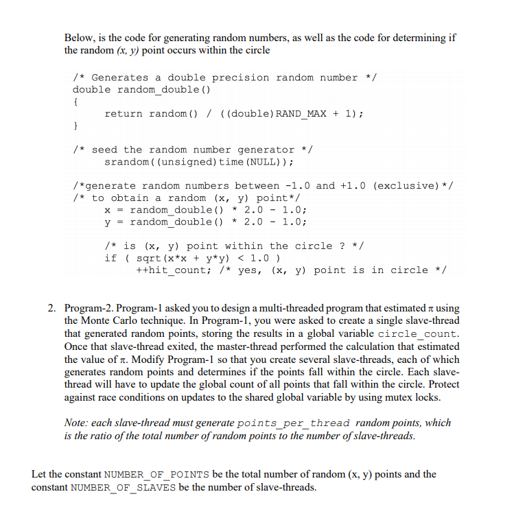 output. Tasks: 1. Program-1. An interesting way of calculating n is to