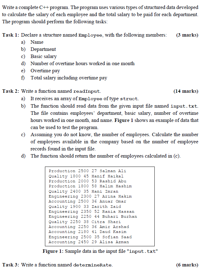 please answer as soon possible, please ALL IN A PROGRAM. PLEASE HELP