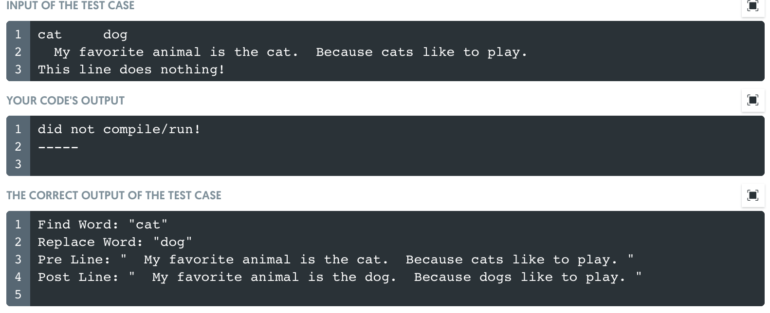 IN C++ \Write a program that reads from standard in three things: