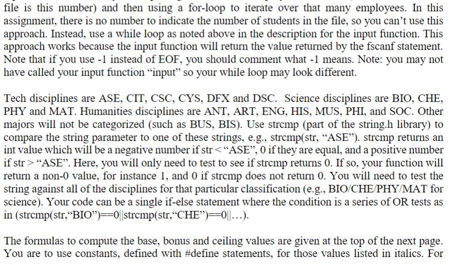 topic that this assignment is using proper parameter passing. You will have