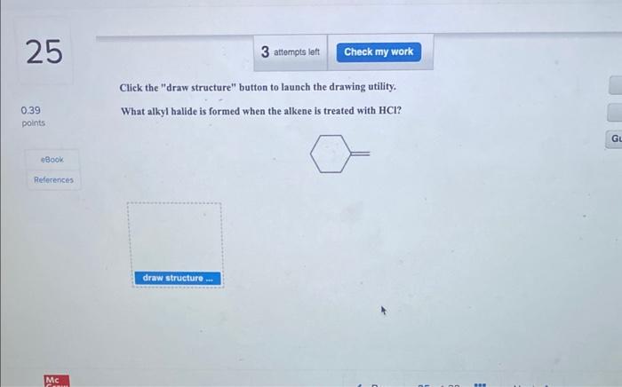  Click the "draw structure" button to launch the drawing utility. What