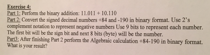  Please list steps for solution. Thank you, I will rate Exercise