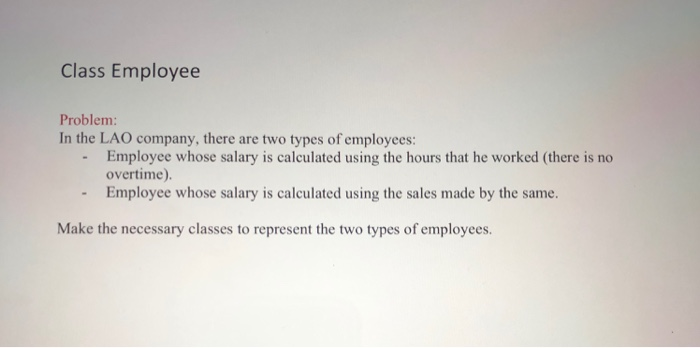 The programming language for this exercise must be on C++. You must