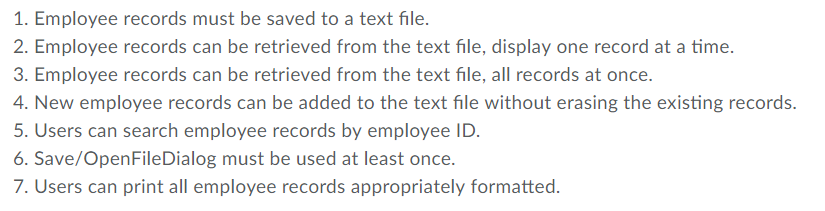 values for department are Accounting Administration, Marketing, MIS, and Sales. Once the