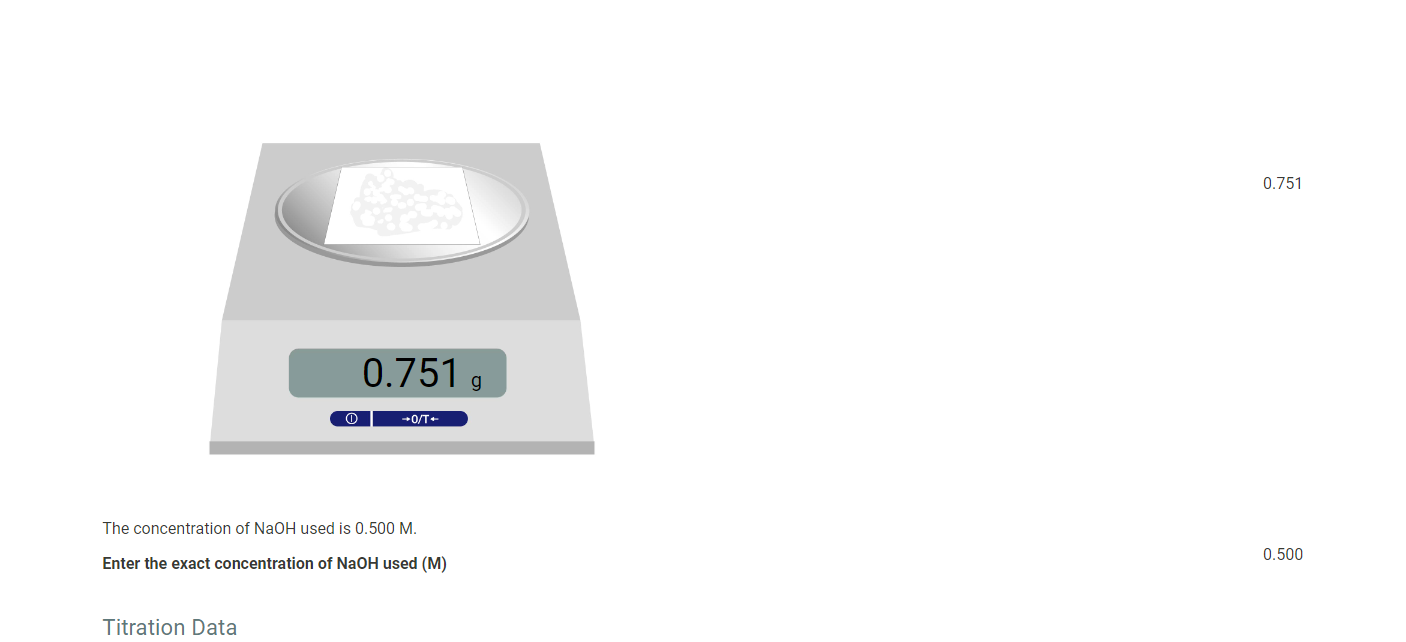 first column and pH in the second column. 9. For "chart type"