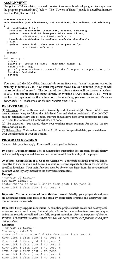 PLEASE HELP ME WITH THIS LC3 ASSIGNMENT 