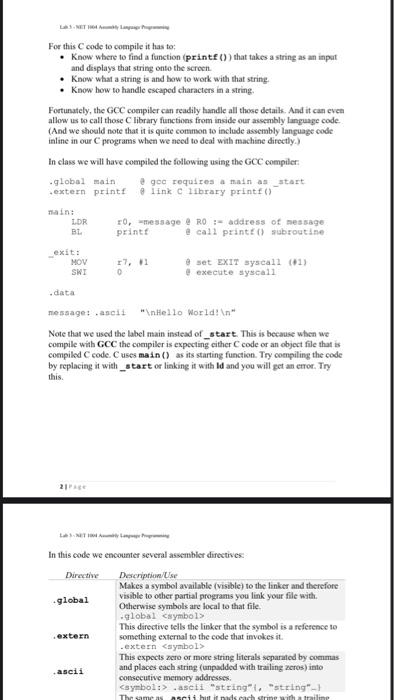 be completed on BrightSpace any lab worksheets handed in will be discarded.