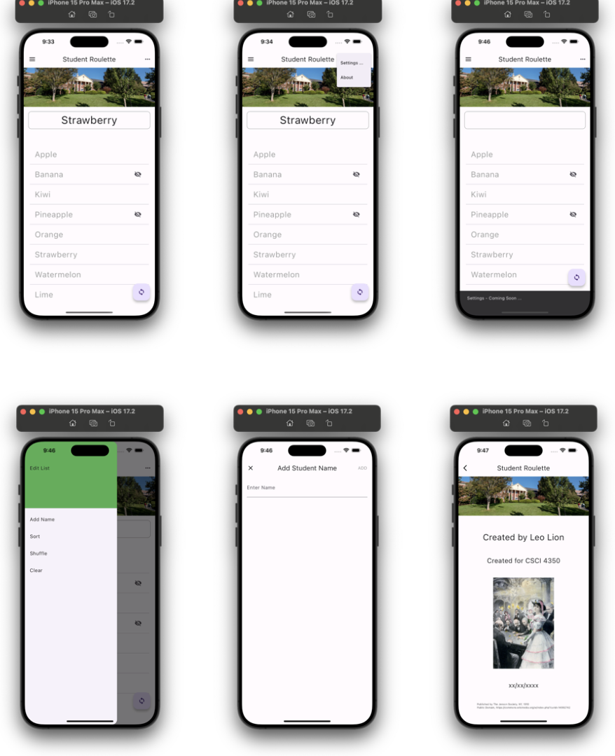  Please build this darft/flutter app. the description is here and pictures