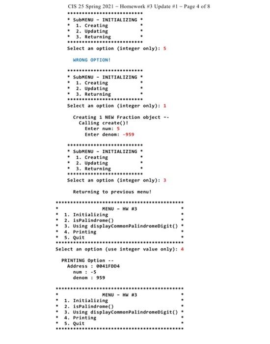 (0) Default and (ii) Copy: and () Fraction(int n, int d) Each